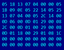 Исполняемый код (rom_image_func.mem)
